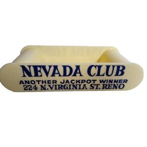 Nevada Club Casino Lodge Chip Holder Plastic Tray Reno Crystal Bay Lake Tahoe